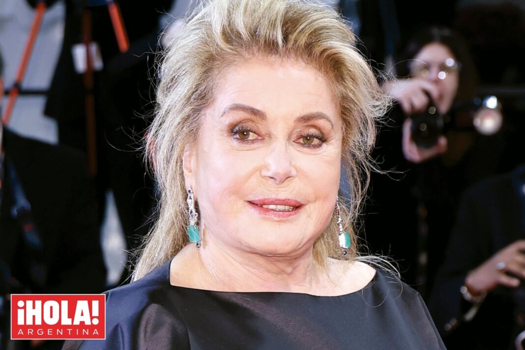 Catherine Deneuve en un evento de cine