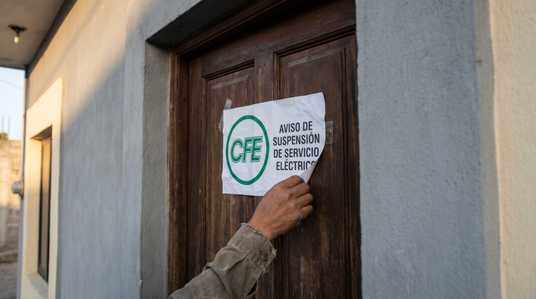 Corte programado de CFE en Sonora e Hidalgo