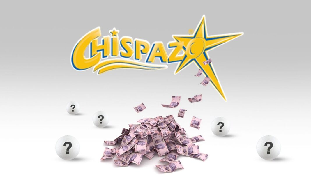 Boleto de Chispazo con números ganadores