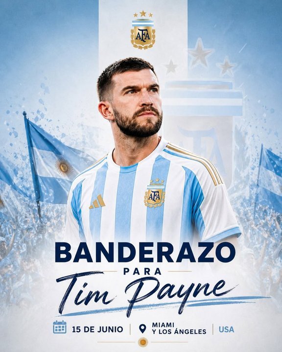 Banderazo por Tim Payne