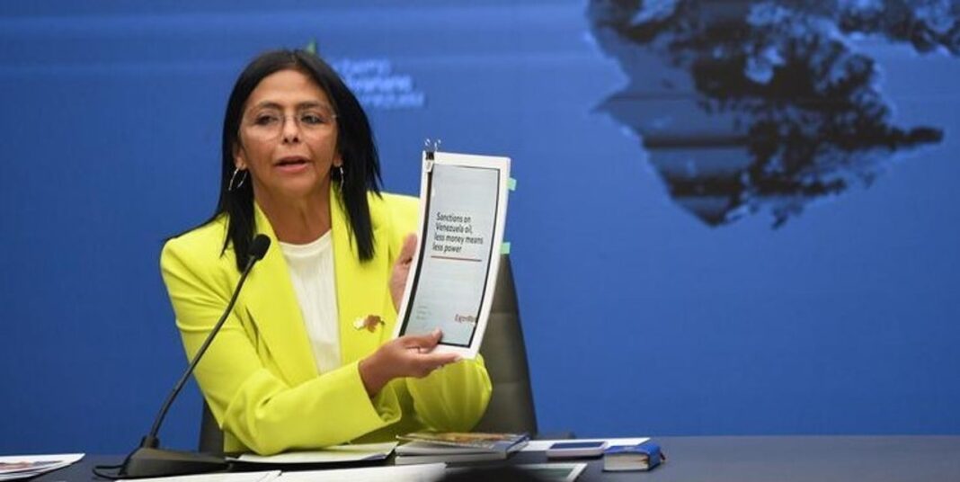 Delcy Rodríguez, vicepresidenta de Venezuela