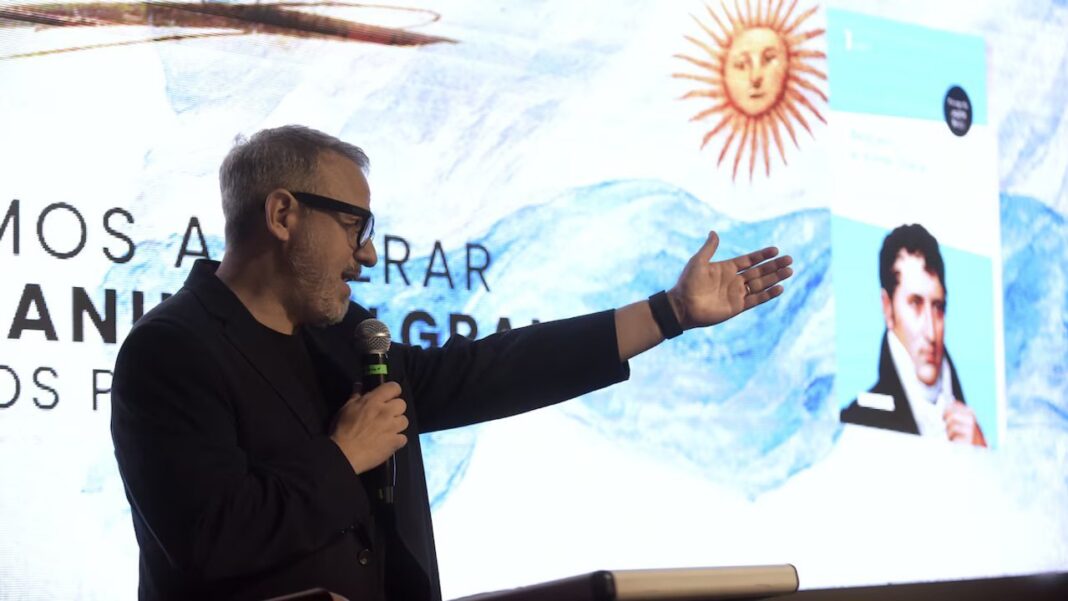 Diego Valenzuela presenta su libro sobre Manuel Belgrano