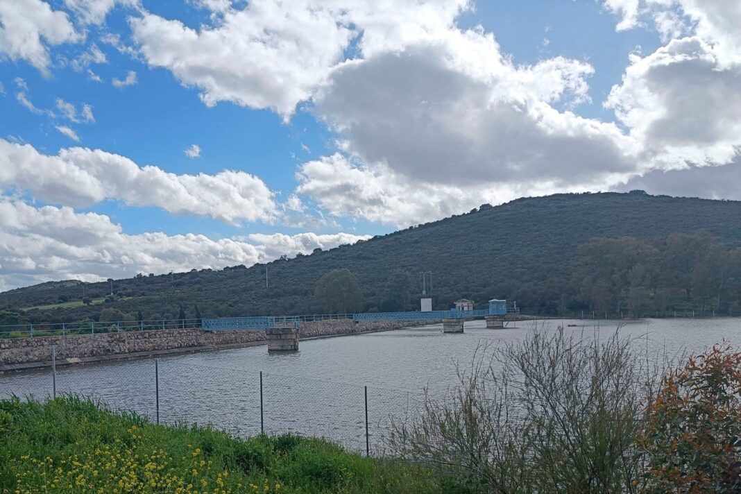 Gráfico de porcentaje de agua embalsada en España al 29 de junio de 2026