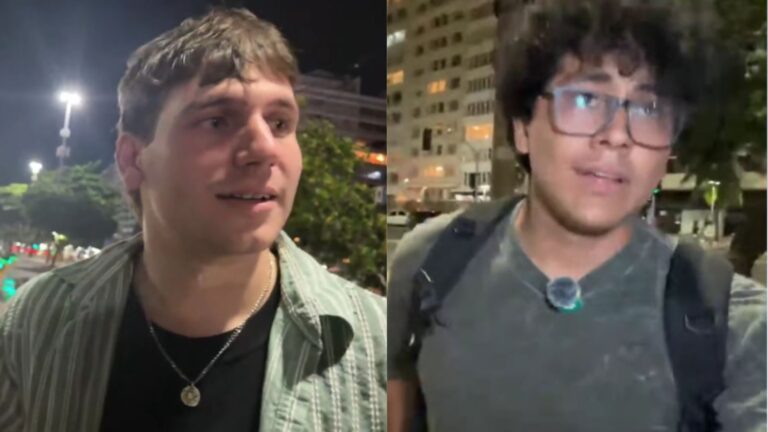 Instantánea del encuentro entre el streamer peruano Antonicra y Gaspi en Río de Janeiro