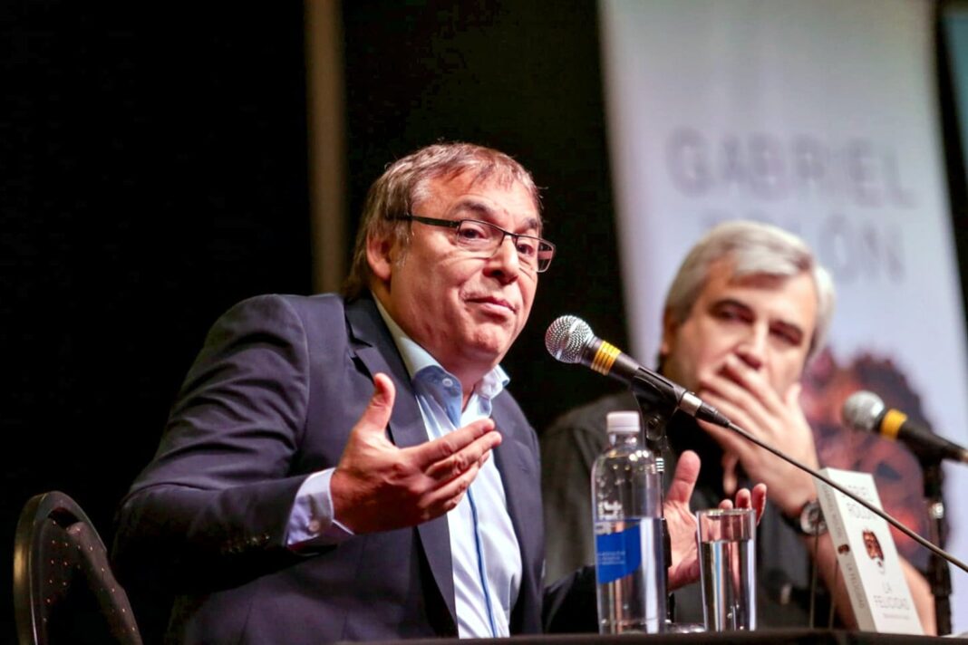 Gabriel Rolón durante entrevista en LN+