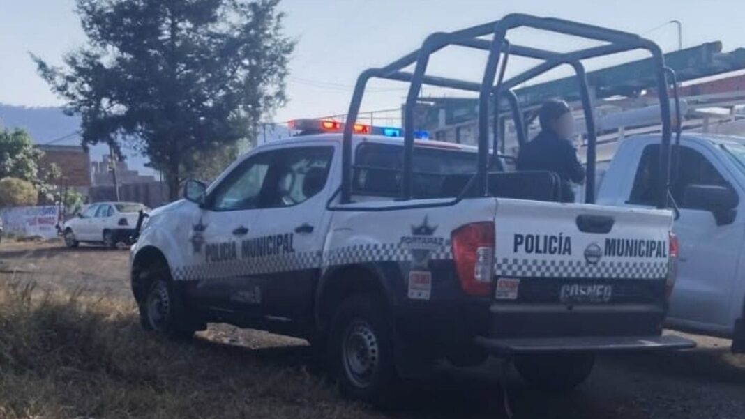 Campamento provisional para familias desplazadas por la violencia en Sinaloa