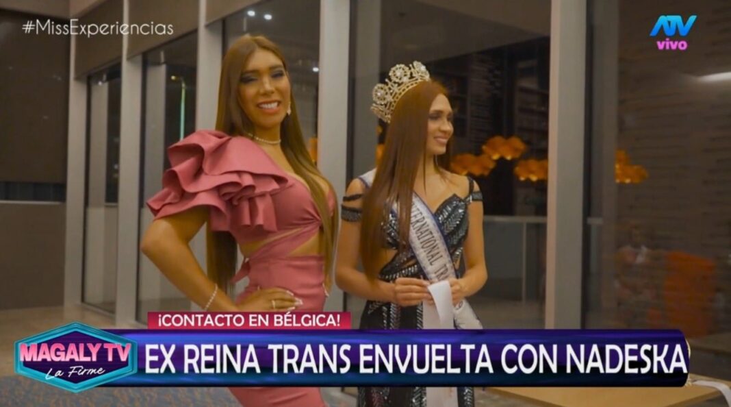 Celeste Rivasplata, Miss Perú Trans 2019, en una fotografía de archivo