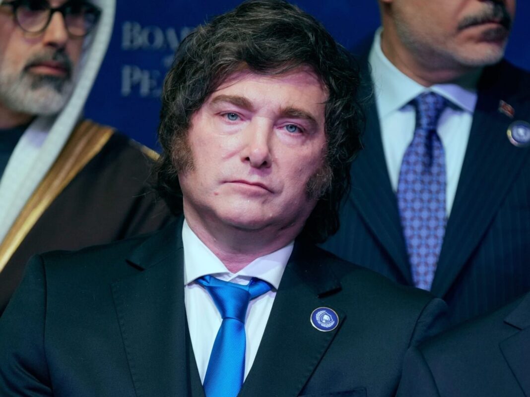 Congreso de la Nación Argentina durante sesión