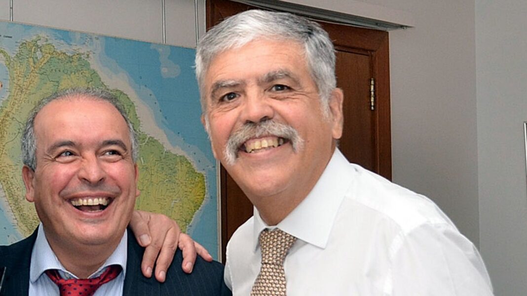 Imagen del Tribunal Oral Federal 4 durante el juicio por el caso Skanska