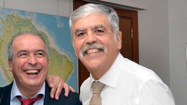 Imagen del Tribunal Oral Federal 4 durante el juicio por el caso Skanska
