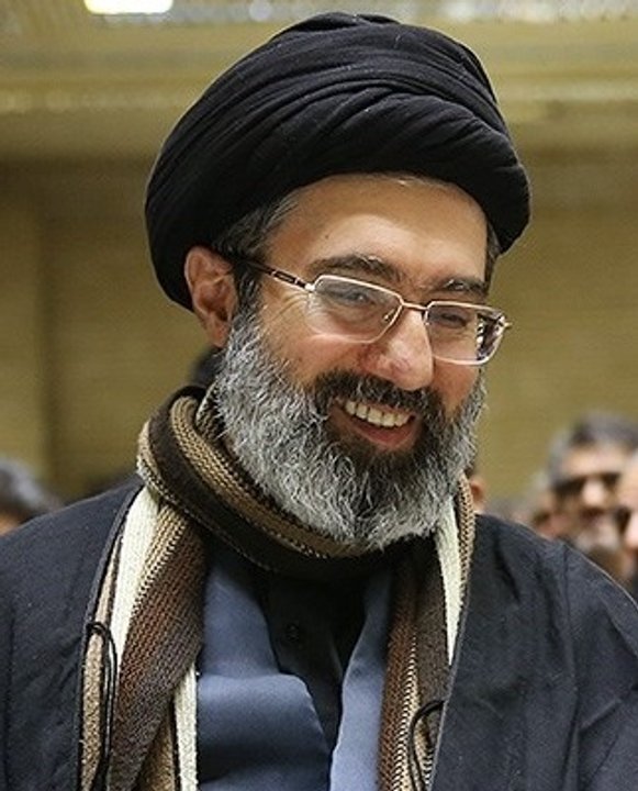 Mojtaba Khamenei en una aparición pública