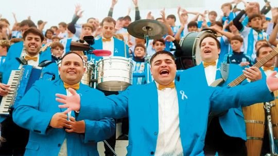 Colage de portadas de canciones de la Selección argentina para el Mundial 2026