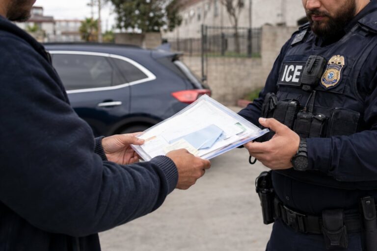 Documentos de arraigo para inmigración