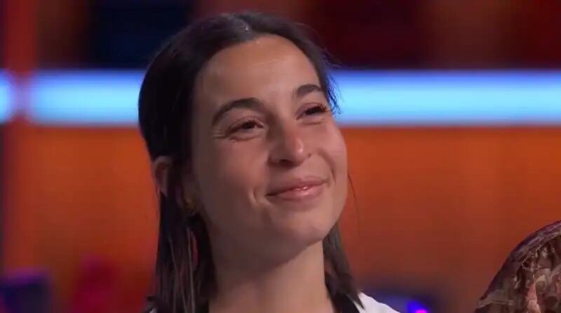 Gema, concursante de MasterChef 14, durante su eliminación