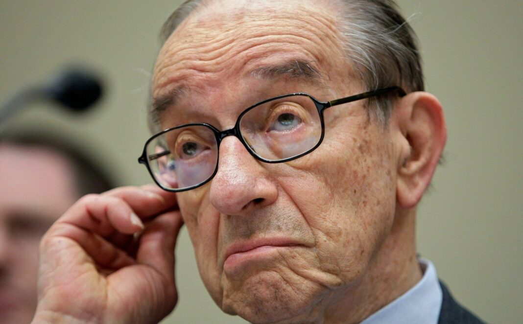 Retrato de Alan Greenspan, expresidente de la Reserva Federal de Estados Unidos