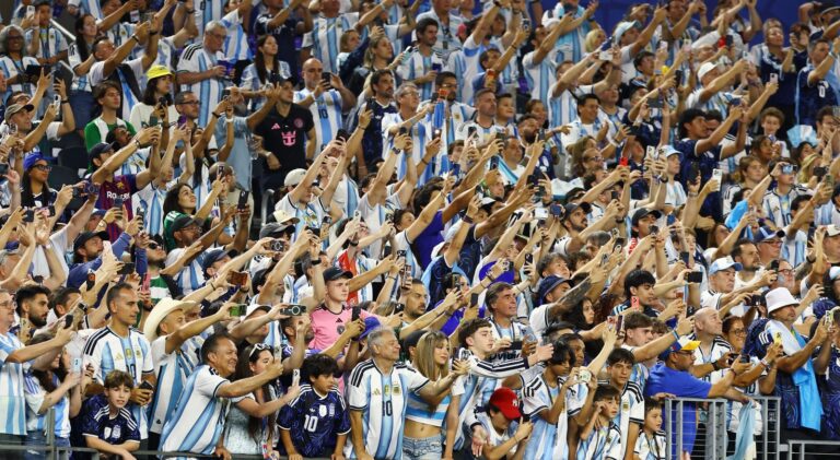 Estadio lleno durante un partido del Mundial 2026