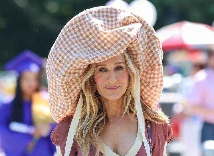 Sarah Jessica Parker en evento de Primark en Nueva York recordando pruebas de vestuario de Sex and the City