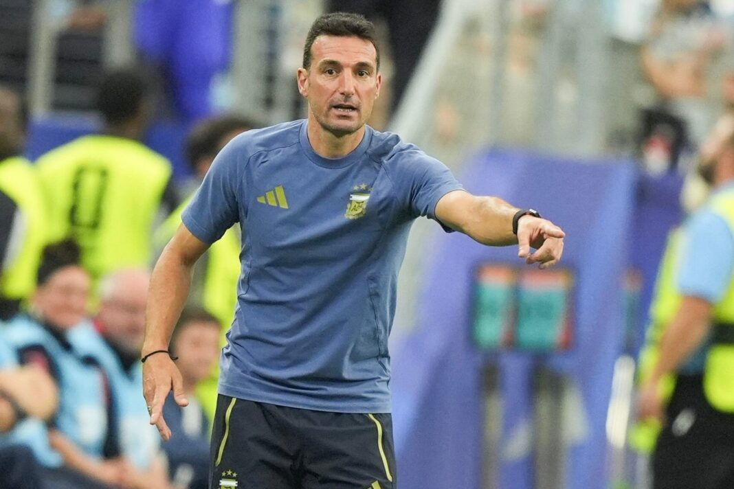 Lionel Scaloni durante la conferencia de prensa posterior al partido Argentina vs. Austria en el Mundial 2026
