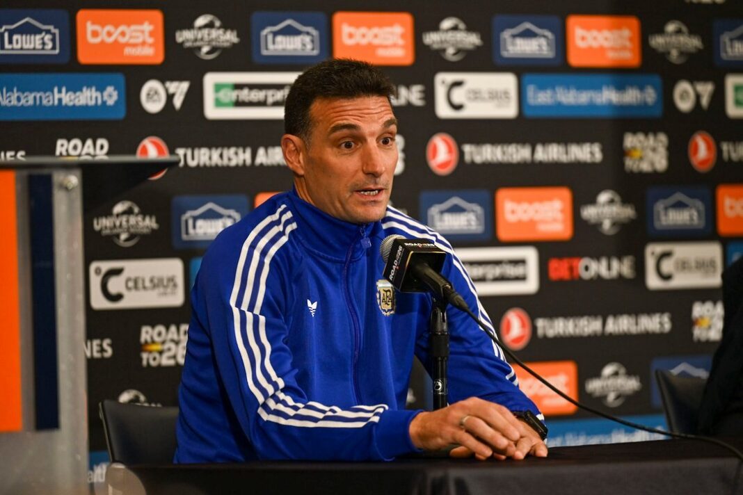 Lionel Scaloni, director técnico de la Selección argentina