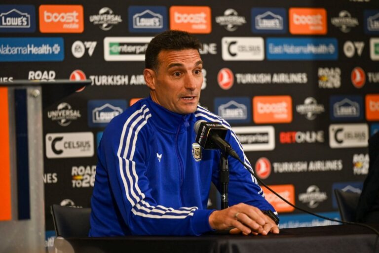 Lionel Scaloni, director técnico de la Selección argentina