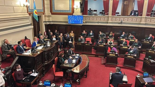 Sesión del Senado bonaerense