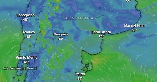 Mapa de alertas meteorológicas del SMN para el 9 de julio