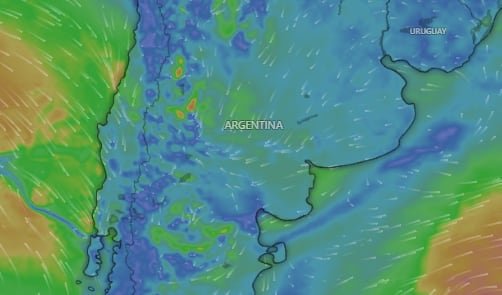 Mapa de alertas meteorológicas del SMN para el 27 de julio