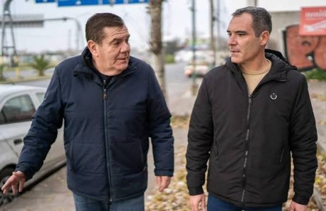 Costa de Mar del Plata con balnearios y concesiones