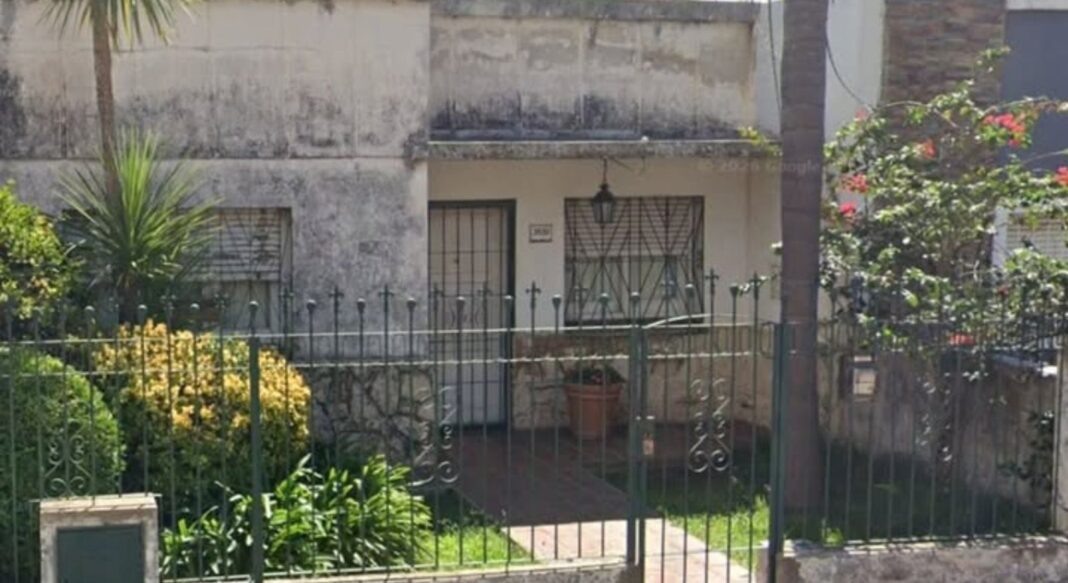 Casa en calle Uritorco al 3600 donde fue hallado el cuerpo de Cristina Trejo