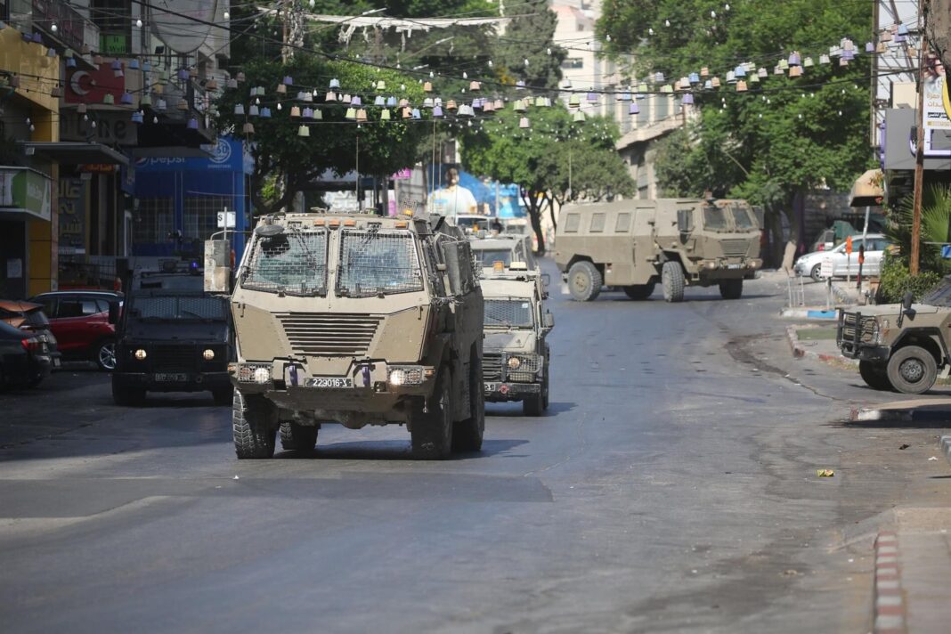 Operativo militar israelí en Cisjordania