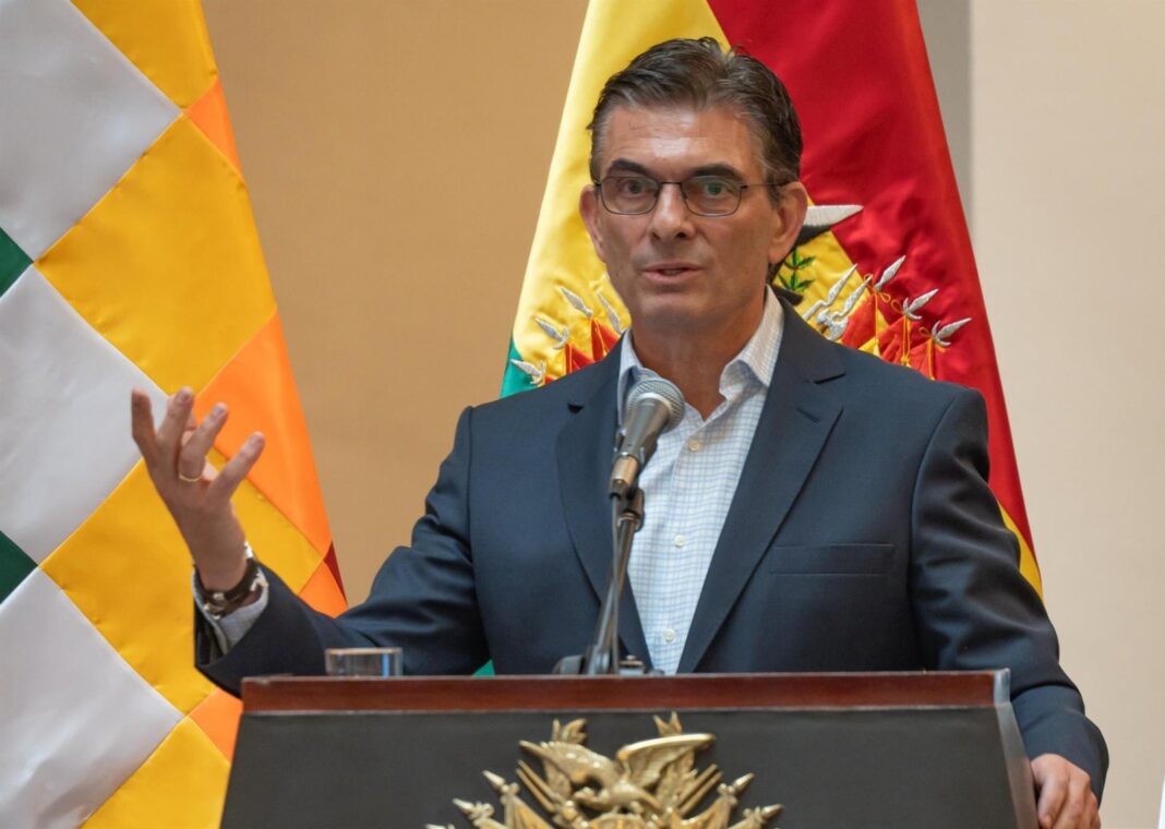Erik Martini, encargado de negocios de la Embajada de Estados Unidos en La Paz