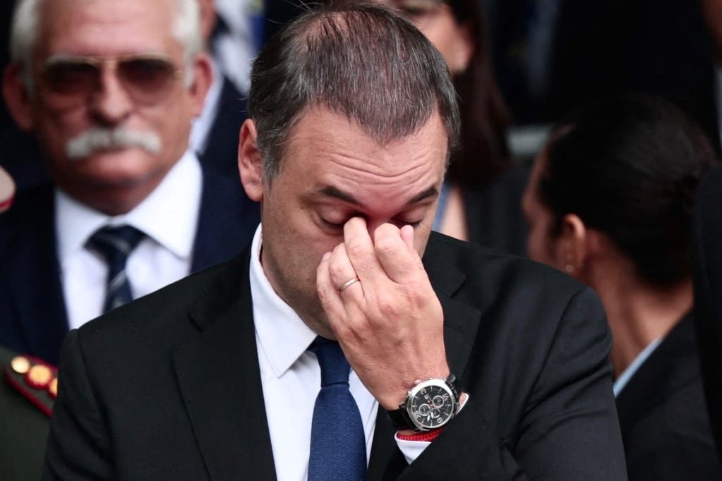 Manuel Adorni en la Casa Rosada