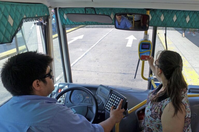 Colectivo urbano en la Ciudad de Buenos Aires