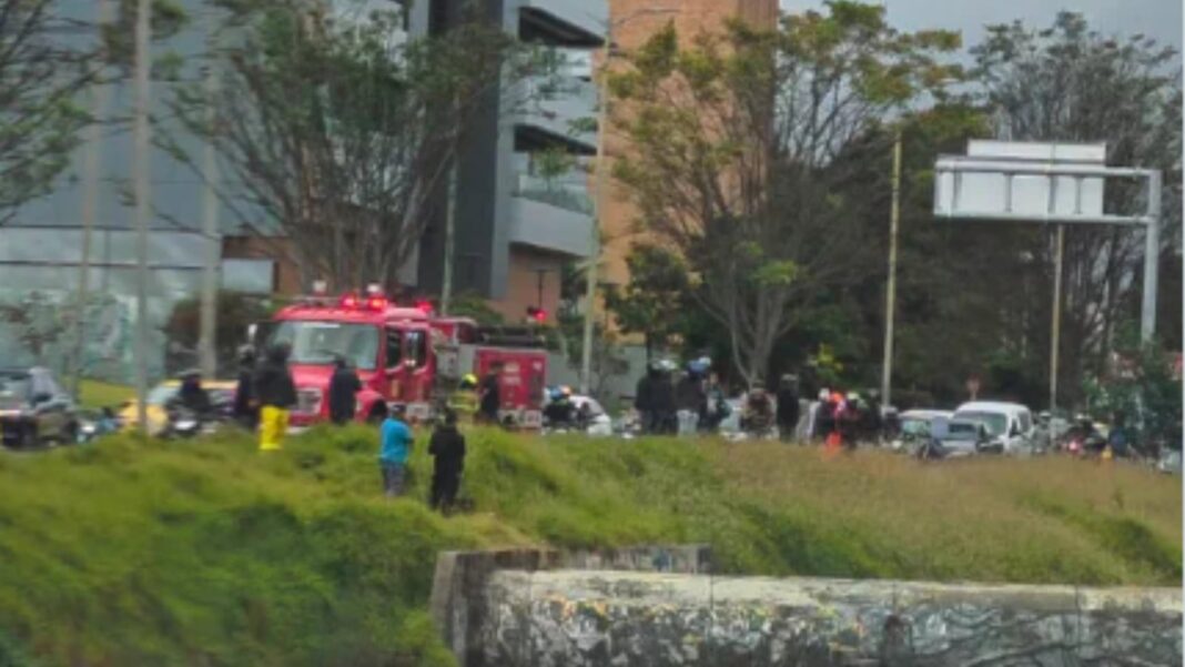 Canal Córdoba en Suba, Bogotá, lugar del hallazgo del cuerpo