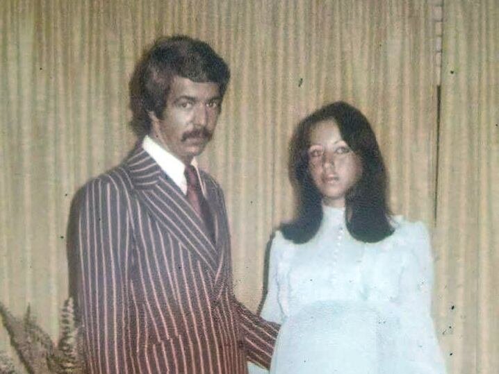 Fotografía de Juanjo y Mirta en su juventud