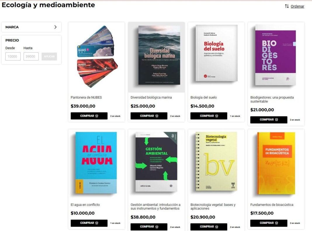 Portada de Hygea Librería con libros de ciencia y técnica