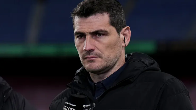 Iker Casillas durante su etapa como arquero de la selección española