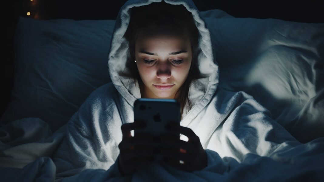 Niños usando dispositivos electrónicos en vacaciones