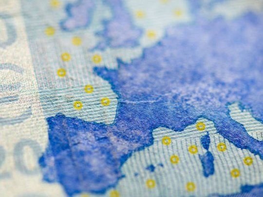 Gráfico de evolución de la inflación en la zona euro