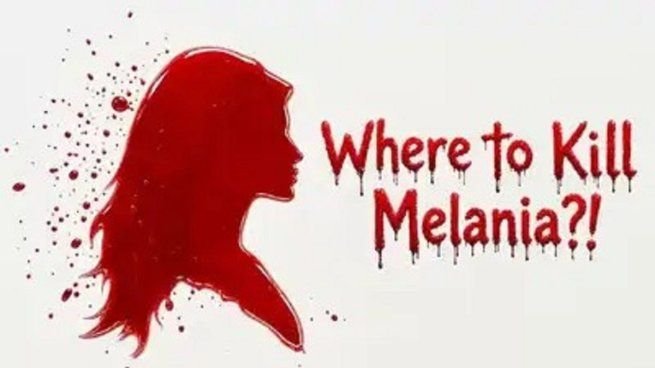Captura del video difundido por la agencia Tasnim con amenazas a Melania y Barron Trump