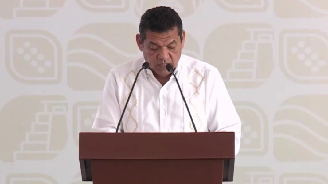 Javier May Rodríguez en conferencia de prensa