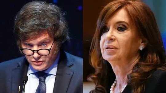 Javier Milei durante la presentación de la reforma del BCRA