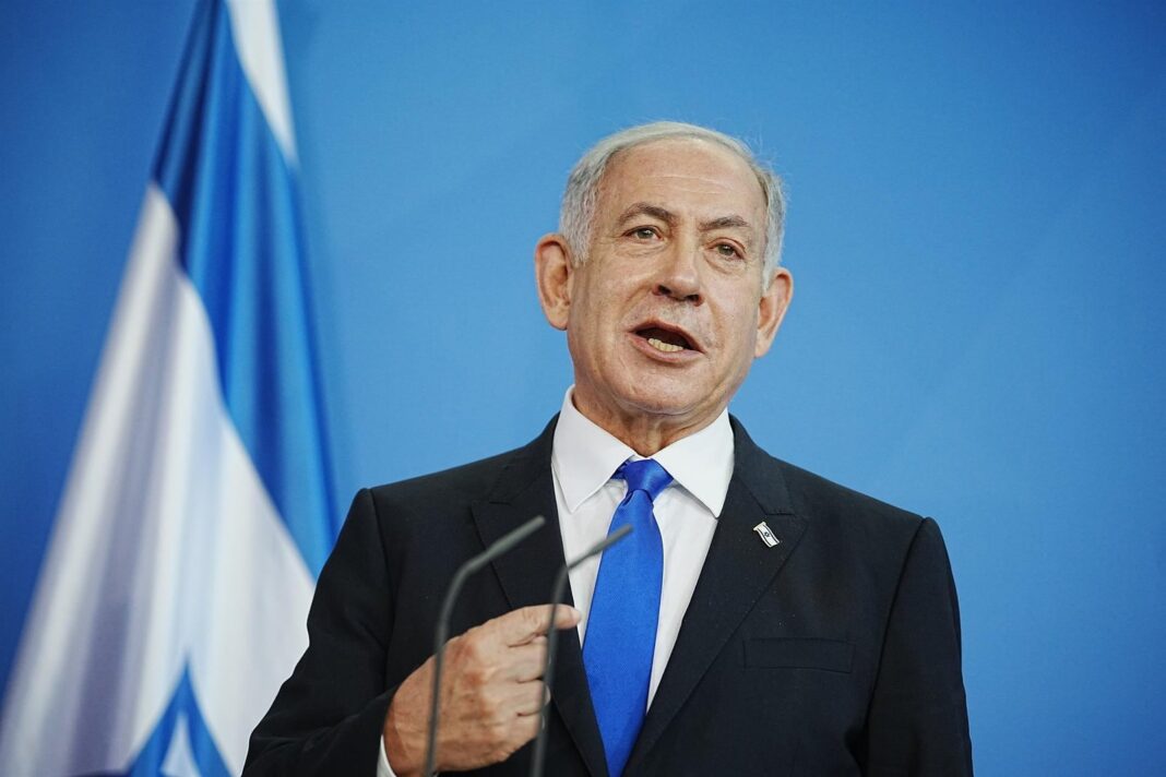 Benjamin Netanyahu y Donald Trump en la Casa Blanca