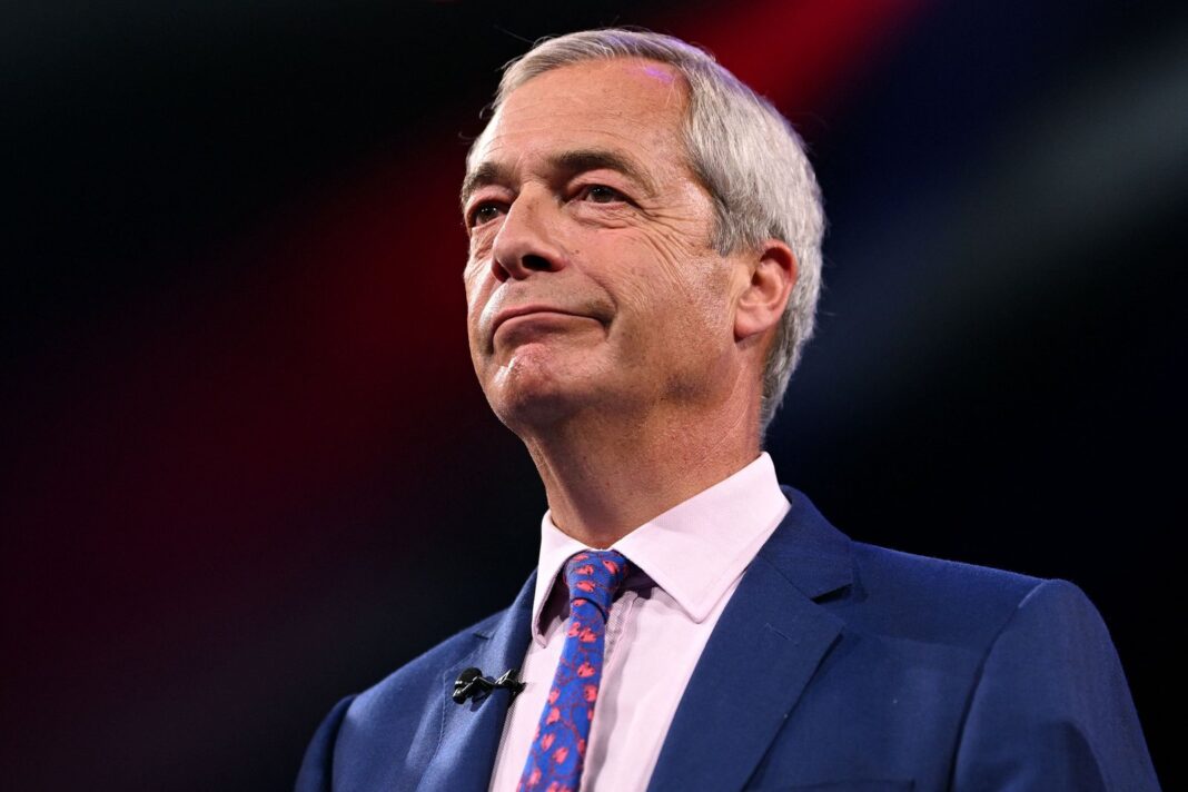 Nigel Farage en el Parlamento británico