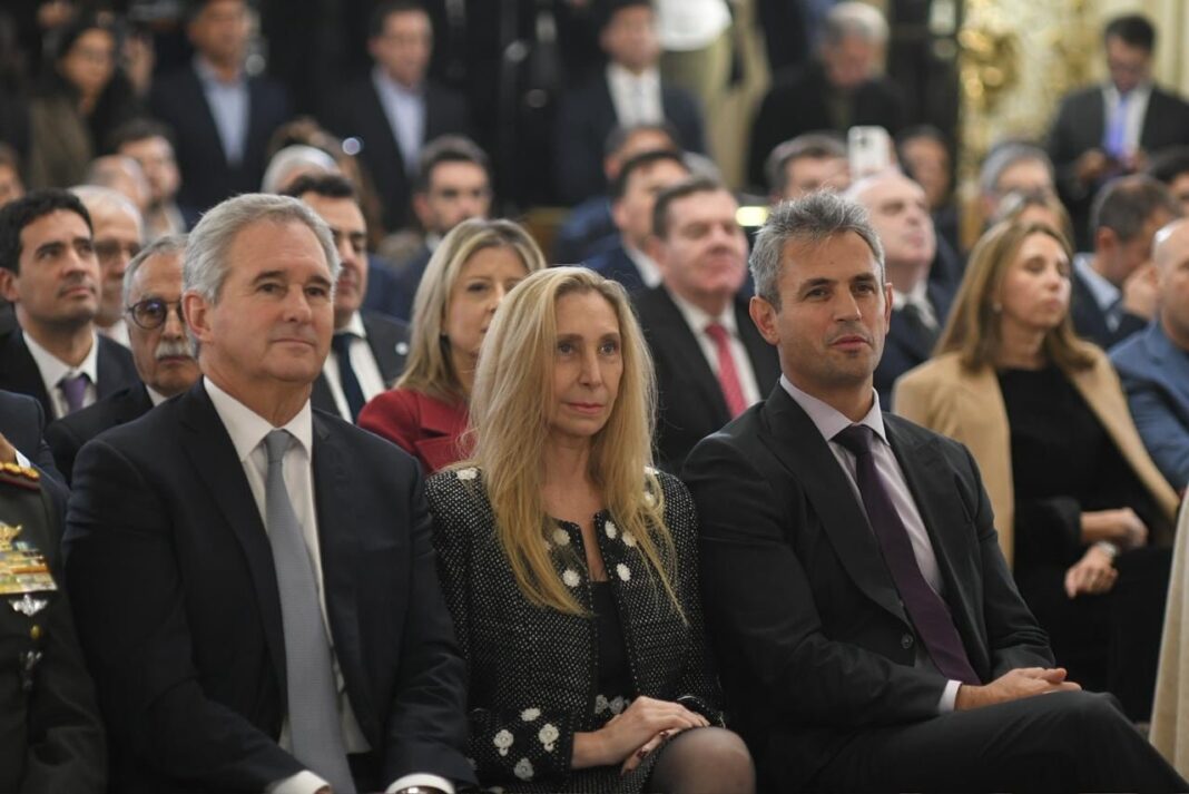Karina Milei en reunión con legisladores en la Casa Rosada