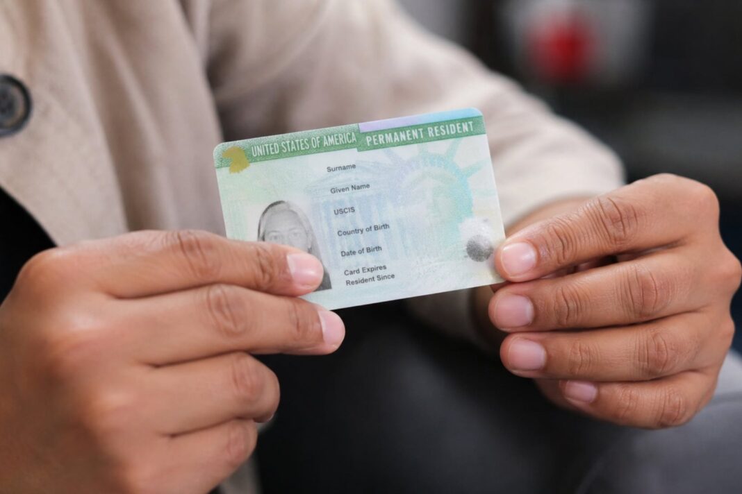 Documento de residencia permanente de Estados Unidos