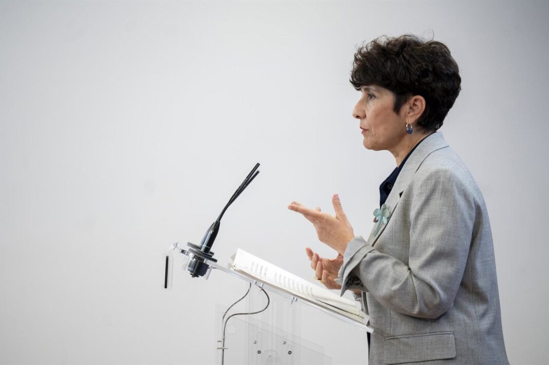 Maribel Vaquero, portavoz del PNV en el Congreso, en entrevista
