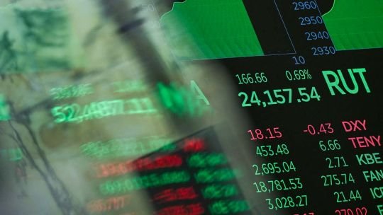 Gráfico del Riesgo País argentino en 430 puntos básicos