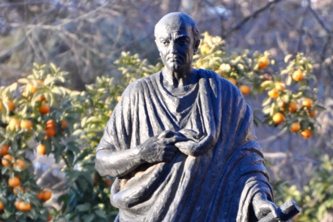 Busto del filósofo Séneca