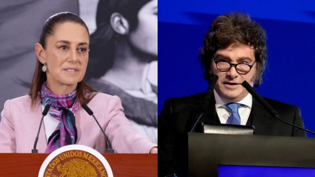 Claudia Sheinbaum durante conferencia matutina